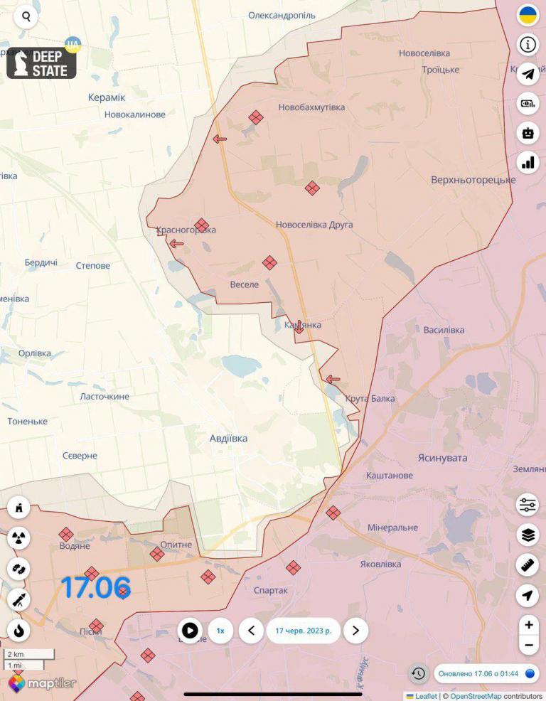 Брусино донецкая область карта