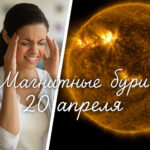 Магнитная буря 20 апреля