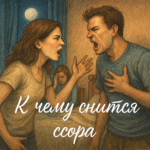 К чему снится ссора