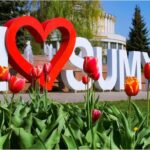 В Сумах заметили букву «Z» прямо в центре города
